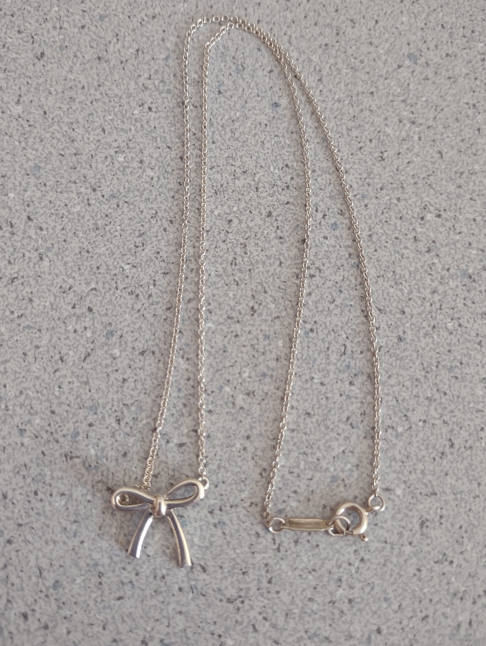 Tiffany Bow Necklace